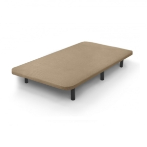 Base-metalica-con-patas-tapizada-con-tejido-AirFresh-2D-beige-individual-Tapibase