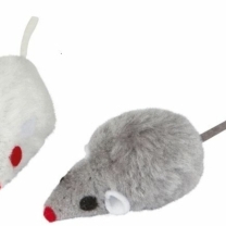 Kerbl-Maus-Spielzeug-grau-weiss-fuer-Katze-Pluesch-KE-84255