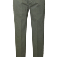 PANTALONE-ENTRE-AMIS-VERDE-IN-COTONE