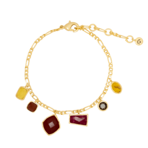 Pulsera-Thelma-Tierra-dorado-rojo-naranja