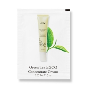 green-tea-egcg-concentrate-cream-sample-sachet-feuchtigkeitscreme