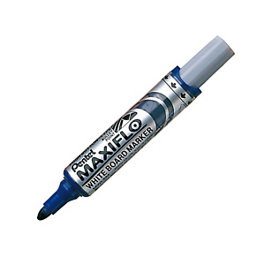 pentel-marcatore-per-lavagne-maxiflo-punta-conica-6-mm-blu_740590