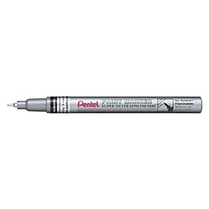 pentel-marcatore-vernice-paint-marker-punta-tonda-0-6-mm-tratto-0-7-mm-argento_732396