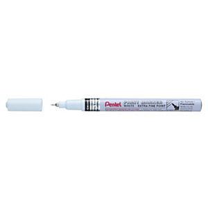 pentel-marcatore-vernice-paint-marker-punta-tonda-0-6-mm-tratto-0-7-mm-bianco_732630