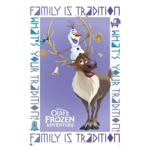 poster-frozen-aventuras-de-olaf-sven