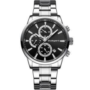 studsgaard-chronograph-black-steel