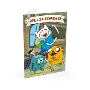 tarjeta-felicitacion-adventure-time